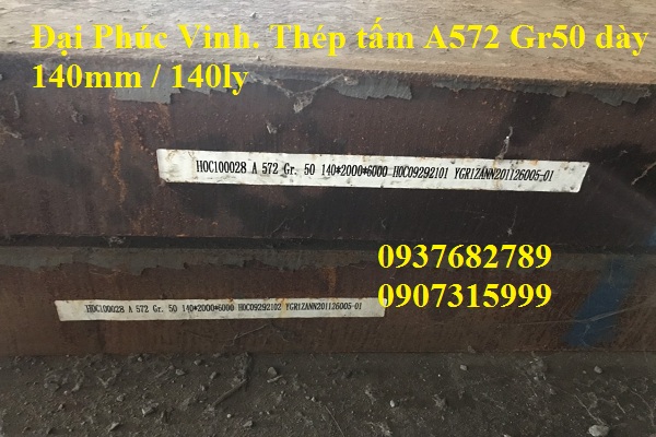 Thép tấm ASTM A572 Gr.50 Thép tấm ASTM A572 Gr.50