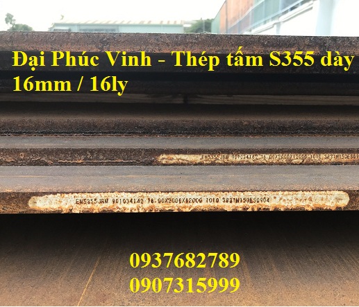 Thép Tấm S355 Dày 10mm 12mm 14mm 16mm 18mm 20mm 22mm 25mm 30mm 35mm 40mm 50mm Thép Tấm S355 Dày 10mm 12mm 14mm 16mm 18mm 20mm 22mm 25mm 30mm 35mm 40mm 50mm