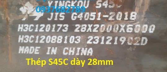THÉP TẤM S45C DÀY 16LY 18LY 20LY 22LY 25LY 28LY 30LY THÉP TẤM S45C DÀY 16LY 18LY 20LY 22LY 25LY 28LY 30LY
