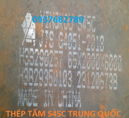 THÉP TẤM S45C TRUNG QUỐC  THÉP TẤM S45C TRUNG QUỐC