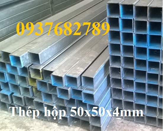 THÉP HỘP VUÔNG 50X50X4MM THÉP HỘP VUÔNG 50X50X4MM