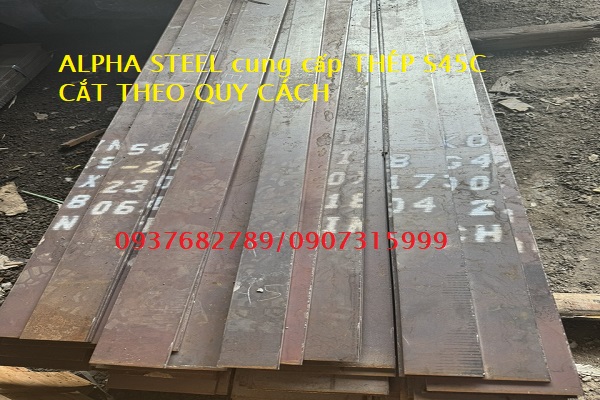 THÉP S45C CẮT THEO QUY CÁCH THÉP S45C CẮT THEO QUY CÁCH