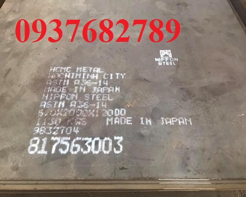 THÉP TẤM  A36 NIPPON NHẬT BẢN