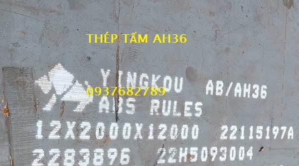 THÉP TẤM AH36 DÀY 12MM THÉP TẤM AH36 DÀY 12MM