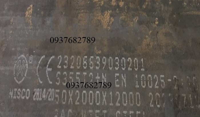 BÁO GIÁ THÉP TẤM S355J2(S355J2+N) dày 40mm 45mm 50mm 55mm 60mm BÁO GIÁ THÉP TẤM S355J2(S355J2+N) dày 40mm 45mm 50mm 55mm 60mm