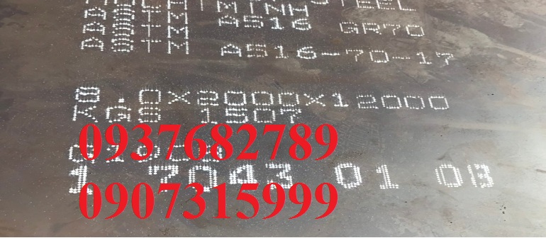 THÉP TẤM A516 DÀY 8LY THÉP TẤM A516 DÀY 8LY