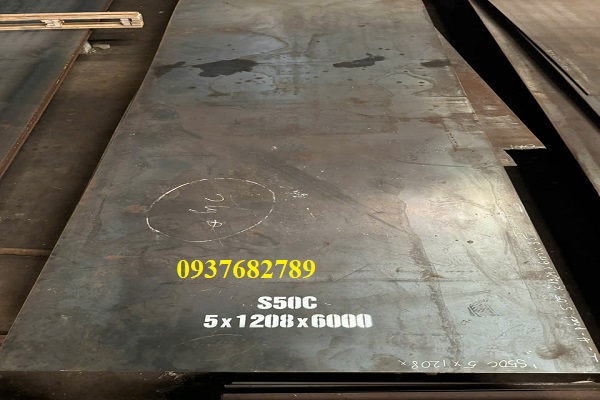 Thép tấm S50C dày 5mm/5ly/5li Thép tấm S50C dày 5mm/5ly/5li