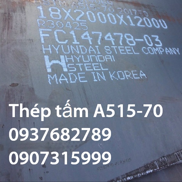 Thép tấm A515 CHỊU NHIỆT