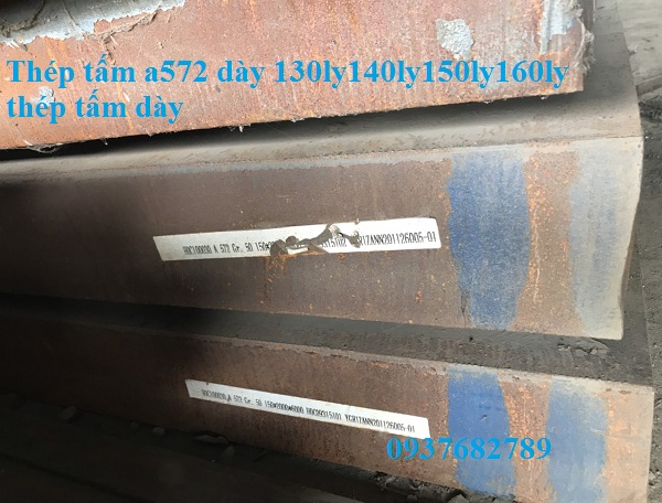 Thép tấm a572 Thép tấm a572 dày 130ly/140ly/150ly/160ly tấm dày