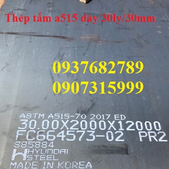 Thép tấm a515 dày 30mm
