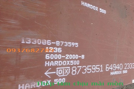 Giá thép tấm Hardox 500 dày 8mm-8ly-8li chịu mài mòn.  Giá thép tấm Hardox 500 dày 8mm-8ly-8li chịu mài mòn.