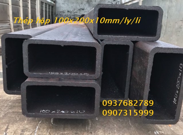 THÉP HỘP CHỮ NHẬT 100X200X10MM/LY/LI THÉP HỘP CHỮ NHẬT 100X200X10MM/LY/LI