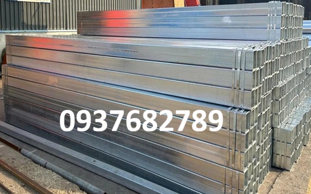 Thép hộp mạ kẽm 120x120x6 Thép hộp mạ kẽm 120x120x6