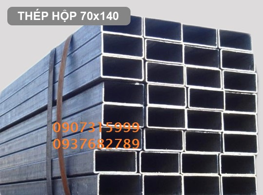 Thép hộp 70x140 dày 1.5mm 2mm 2.5mm 3mm 3.5mm 4mm 5mm 6mm Thép hộp 70x140 dày 1.5mm 2mm 2.5mm 3mm 3.5mm 4mm 5mm 6mm