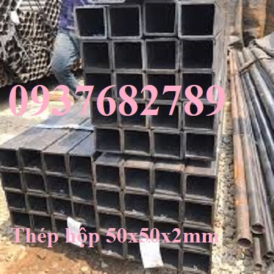 Thép hộp vuông 50x50 dày 1.2mm/ 1.3mm/ 1.4mm/ 1.5mm/ 1.8mm Thép hộp vuông 50x50 dày 1.2mm/ 1.3mm/ 1.4mm/ 1.5mm/ 1.8mm