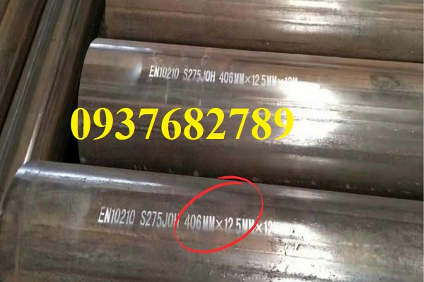 Thép ống phi 406 dày 12.7mm/ly/li Thép ống phi 406 dày 12.7mm/ly/li