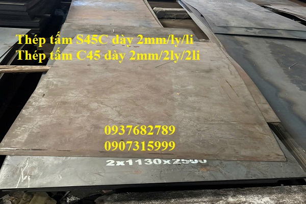 THÉP TẤM C45 THÉP TẤM C45