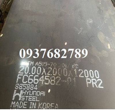 THÉP TẤM ASTM A515-GR.70 DÀY 20MM/20LY THÉP TẤM ASTM A515-GR.70 DÀY 20MM/20LY