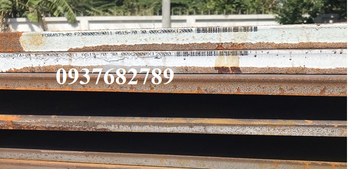 Thép tấm A515-gr70 có độ dày 30mm(30ly/30ly) Thép tấm A515-gr70 có độ dày 30mm(30ly/30ly)