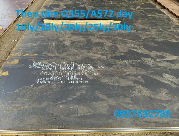Thép tấm Q355 dày 16ly/18ly/20ly/25ly/30ly Thép tấm Q355 dày 16ly/18ly/20ly/25ly/30ly