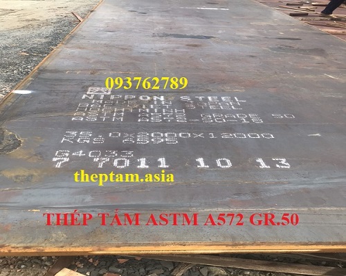 Thép tấm A572GR50 Thép tấm A572GR50