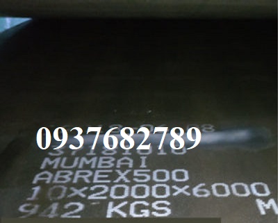 THÉP TẤM CHỐNG MÀI MÒN ABREX THÉP TẤM CHỐNG MÀI MÒN ABREX