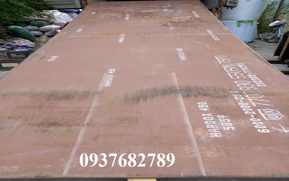 Thép tấm hardox 450 dày 20mm Thép tấm hardox 450 dày 20mm