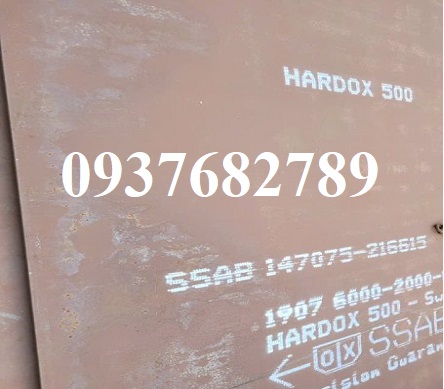 THÉP TẤM HARDOX® 500 DÀY 50MM THÉP TẤM HARDOX® 500 DÀY 50MM