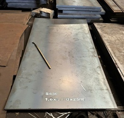 Thép tấm S45C dày 1,6mm/1,6ly khổ 1250mmx2500mm giá tại kho