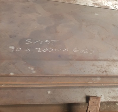 Giá thép tấm S45C dày 4mmx1224mmx2440mm hàng sẵn tại kho TP.HCM