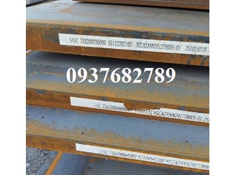 TẤM THÉP S45C 55MM TRUNG QUỐC