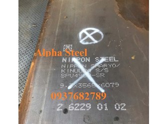 Thép tấm SPV490Q dày 9mm x 3245mm x 6079mm